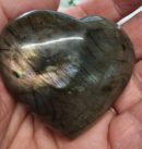 Labradorite Heart